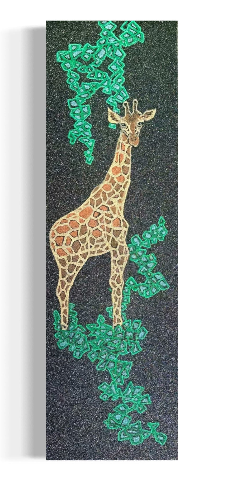 peaceful giraffe